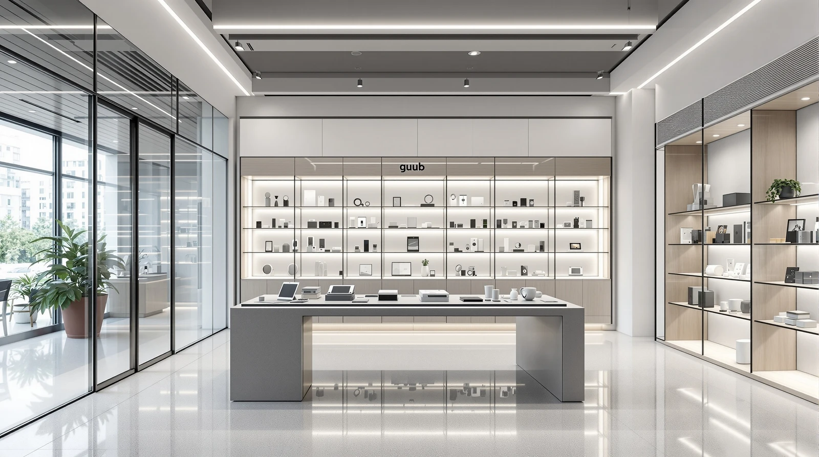 ロッカー プライベートモード パブリックモード 違い - Guub ロッカー用電子錠 設置イメージ